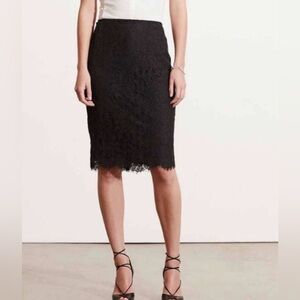 Lauren Ralph Lauren Womens  Lace Pencil Skirt size 16